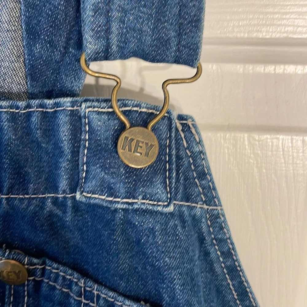 Vintage Key “imperial” denim overalls. - Picture 4 of 8